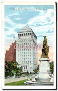 Postcard Old Municipal Court Bldg St. Louis