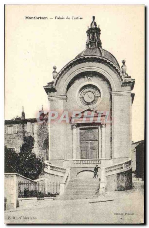 Old Postcard Courthouse Montbrison