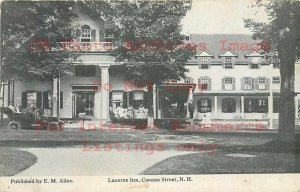 NH, Canaan, New Hampshire, Lucerne Inn, Exterior View, Frank W. Swallow