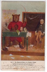 No 5 Roosevelt Bears at a Country School