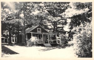 RPPC Wilson's on Moosehead Lake, Maine Piscataquis County 1950s Vintage Postcard