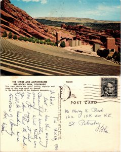 Stage and Amphitheatre, Red Rock Park, Colorado  (18223