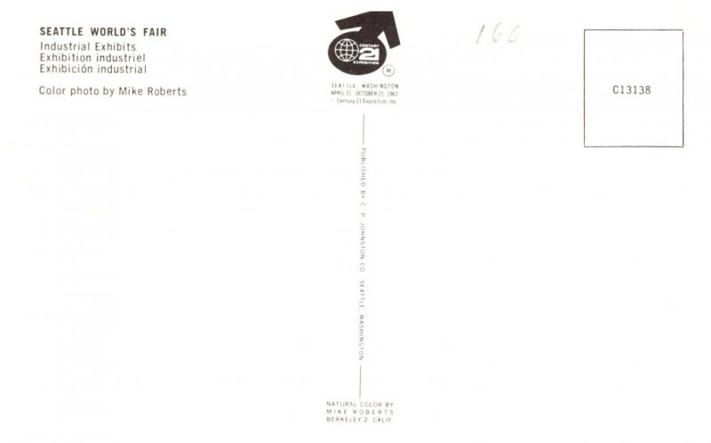 Washington Seattle World's Fair- Industrial Exhibits