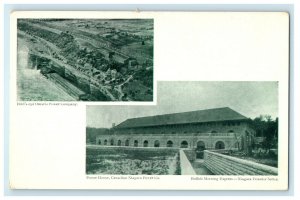 c1905 Bird's Eye Ontario Power Company Canadian Niagara Power Co Postcard