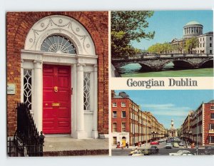 Postcard Georgian Dublin, Ireland