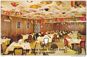 South of the Border, Inside Pedro's Sombrero Room, Dillon, South Carolina, 19...