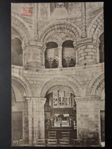 Cambridge: The Round Church Interior c1909 by Stengel & Co E25373