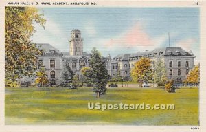 Mahan Hall, US Naval Academy in Annapolis, Maryland