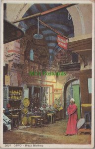 Egypt Postcard - Cairo Brass Workers RS33885