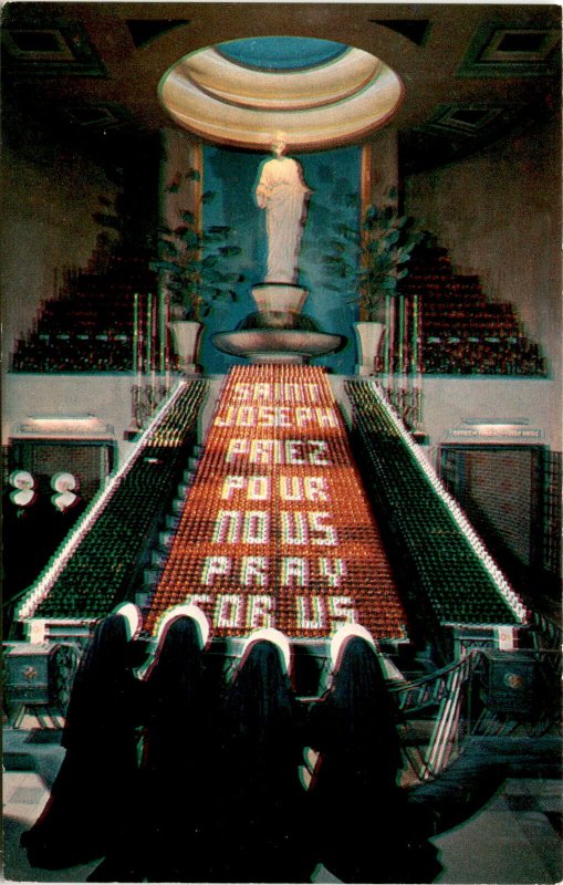 Fountain of Blessings, Saint Joseph's Oratory of Mount Royal, Postcard