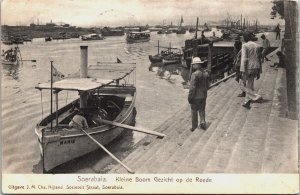 Indonesia Soerabaja Kleine Boom Gezicht op de Reede Surabaya Postcard C096