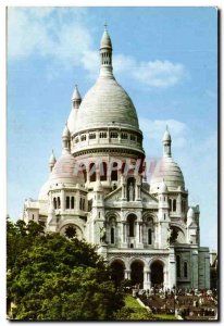 Modern Postcard Paris and Its Wonders deu The Basilica of Sacre Coeur Montama...