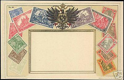 Germany Prussia, STAMP Postcard (1910s) Deutsches Reich