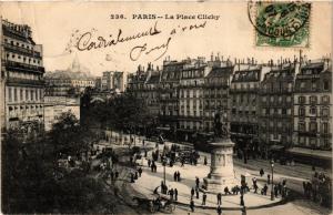 CPA PARIS 17e-La Place Clichy (322324)