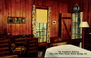 Georgia Warm Springs The Little White House The President's Bedroom Curt...