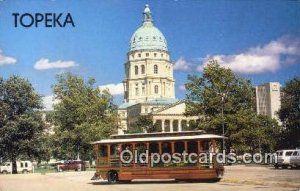 Topeka Trolleys Topeka, Kansas, USA Postal Used Unknown 