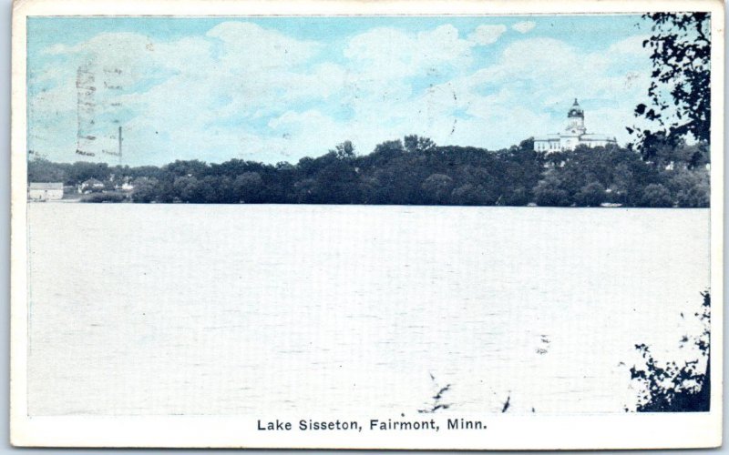 Postcard - Lake Sisseton, Fairmont, Minnesota
