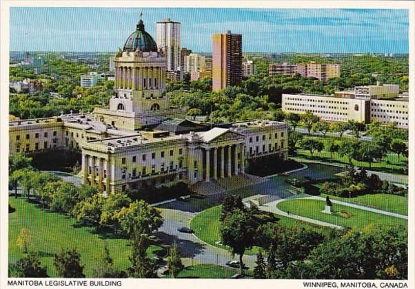 Canada Winnipeg Manitoba Legislative Building