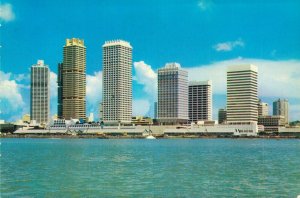 Singapore Sea Front of Singapore Vintage Postcard BS.08