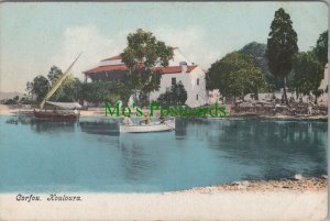 Greece Postcard - Corfou, Kouloura RS34466