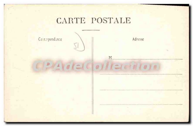 Old Postcard Epernay Chateau Mercier