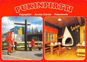 US4629 Finland Pukinpirtti Napapiiri Arctic Circle Polarkreis