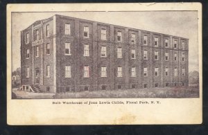 FLORAL PARK NEW YORK BULB WAREHOUSE OF JOHN LEWIS CHILDS VINTAGE POSTCARD