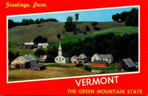 Vermont Greetings From The Green Mountain State