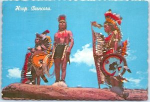 Postcard - Colorful Hoop Dancers - Gallup, New Mexico