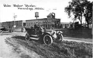 Lansing MI Olds Motor Works New Model's Postcard