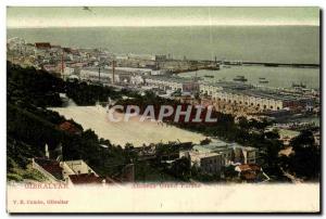 Old Postcard Gibraltar Alameda Grand Parade