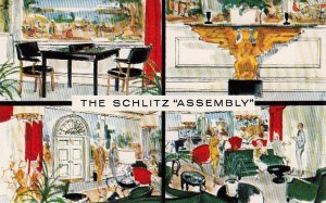 Postcard The Schlitz Assembly Milwaukee WI