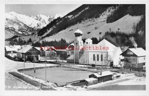 Austria, Saint Anton am Arlberg, Town View, RPPC