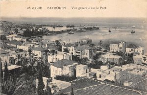 Bt16082 vue generale sur le port beyrouth liban lebanon