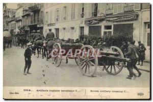 Old Postcard Army Artillery English through C