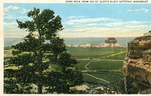 NE - Scott's Bluff, Dome Rock