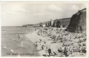 Kent Postcard - The Sands - Cliftonville - Real Photograph - Ref TZ6739