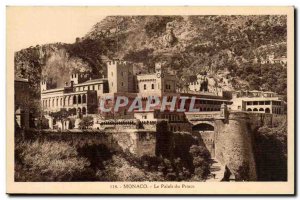 Monaco - The Prince's Palace - Old Postcard