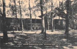 Mountain Rest South Carolina Junior Homemakers Camp Lodge Postcard AA57073