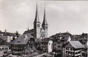 Switzerland Luzern Dorfkirche Photo