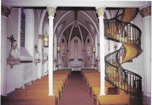 Loretto Chapel Santa Fe New Mexico View from Front Entrance 4 by 6