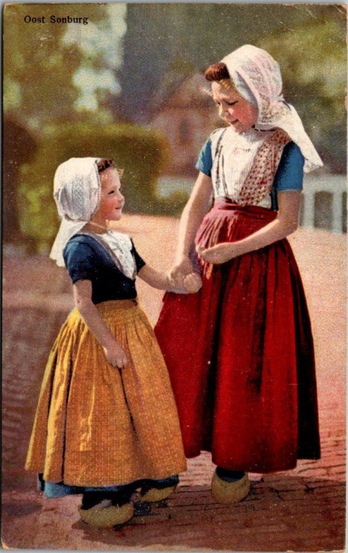 Costumes Young Children Oost Sonburg 1925