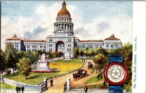 Tucks 2454 Texas State Capitol Vintage Postcard J41