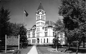 Canton South Dakota Lincoln Court House Real Photo Antique Postcard K54132