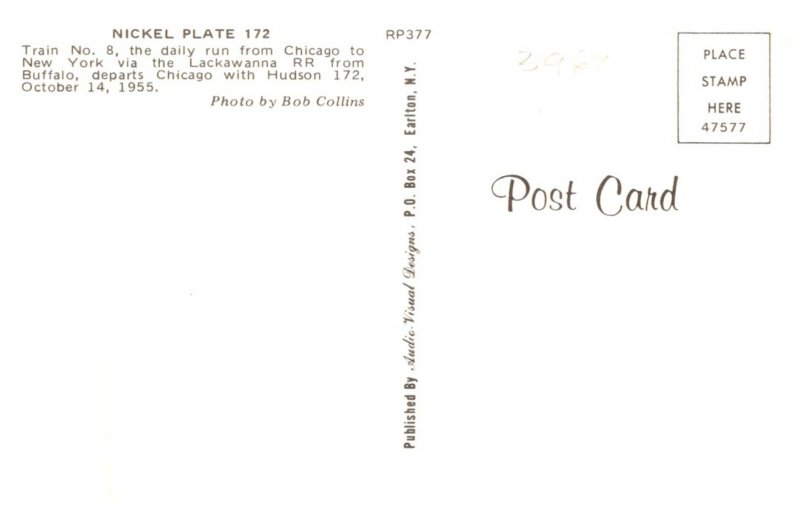 Nickel Plate 172 no.8