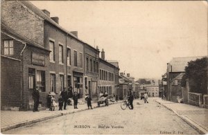 CPA HIRSON Rue de Vervins (155658)