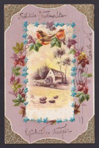 UNITED STATES, Postcard, Merry Christmas 1906