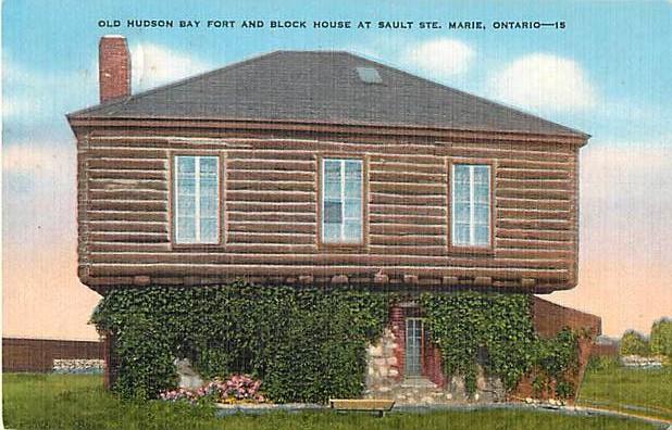 Old Hudson Bay Fort & Block House Sault Ste. Marie ON