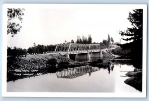 Ontario Canada Postcard Frog Rapid Camp Sioux Lookout c1930's RPPC Photo