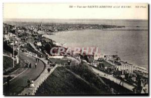 Old Postcard View Of Sainte Adresse to Le Havre